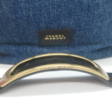 Isabel Marant Leyden Denim Hobo Bag Dark Blue