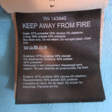 Roland Mouret Striped-Band Asymmetric Sheath Dress Blue Stretch Crepe Size US 6