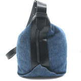 Isabel Marant Leyden Denim Hobo Bag Dark Blue