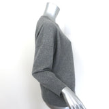Equipment Melanie crewneck sweater, gray cashmere, authentic pre-owned designer piece, size M
