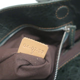 Chloe Large Paddington Capsule Tote Dark Green Leather Shoulder Bag