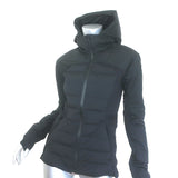 Lululemon Down for It All Hooded Puffer Jacket Black Size 6