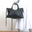 Balenciaga Classic City Bag Black Leather Medium Shoulder Bag