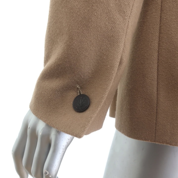 Rag &amp; Bone Duke double-breasted blazer in camel wool-blend, authentic pre-owned, size 6