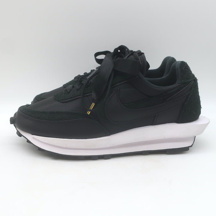 Sacai x Nike LDWaffle Sneakers Triple Black Size 6