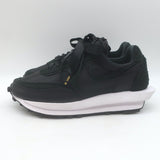Sacai x Nike LDWaffle Sneakers Triple Black Size 6