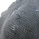 R13 Shredded Side Slit Sweater Charcoal Cotton-Blend Size Extra Small