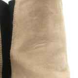 Jenni Kayne Brooklyn Lug Chelsea Boots Beige Suede Size 37