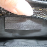 Vintage Fendi Zucca Coated Canvas Large Clutch Brown