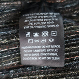 Sabina Musayev Carry Tiered Metallic-Striped Maxi Dress Black Size Large