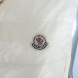 Moncler Ghana Down Puffer Vest Cream Size 3