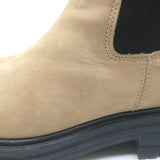 Jenni Kayne Brooklyn Lug Chelsea Boots Beige Suede Size 37