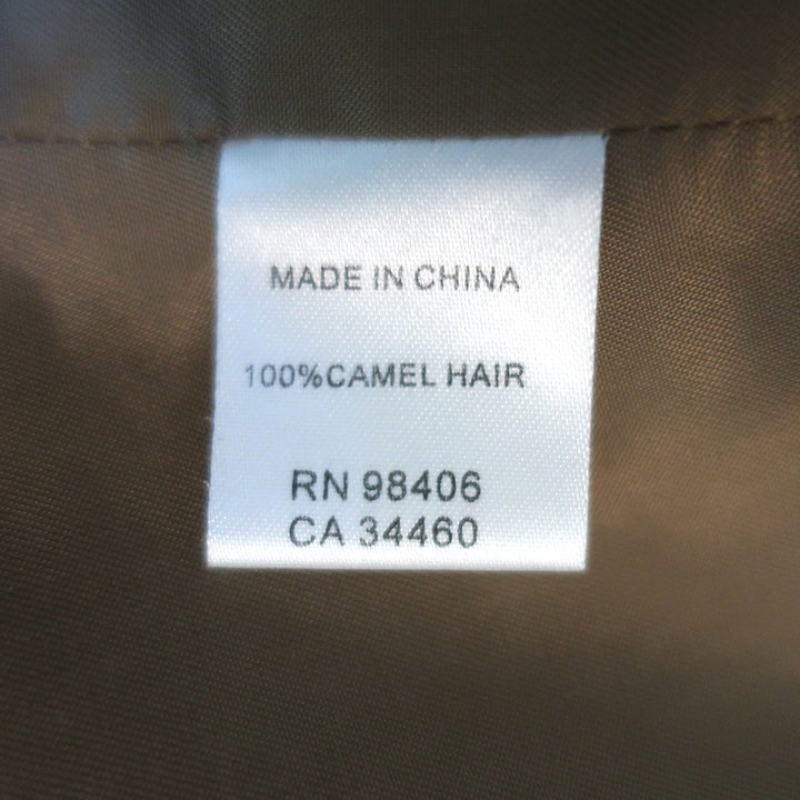 Theory Cecily Camel Hair Coat Size Medium