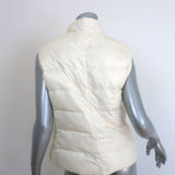 Moncler Ghana Down Puffer Vest Cream Size 3