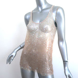Stella McCartney Sequin Tank Top Blush Ombre Size 40