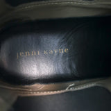 Jenni Kayne Brooklyn Lug Chelsea Boots Beige Suede Size 37