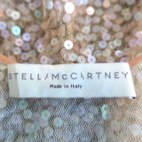 Stella McCartney Sequin Tank Top Blush Ombre Size 40