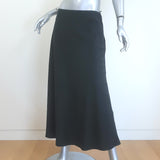 Apiece Apart Ami midi slip skirt in black, bias-inspired drape, new with tags — authentic designer luxury