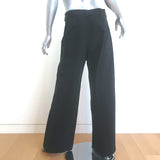 Jesse Kamm Sailor Pants Black Cotton Canvas Size 12
