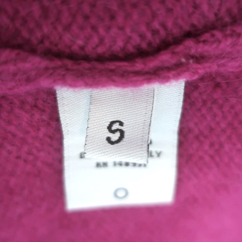 The Elder Statesman Cashmere Turtleneck Sweater Magenta Size Small