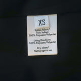 Co Houndstooth Belted Mini Dress Black/Gray Size Extra Small