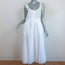 J.Crew Button-Front Sleeveless Midi Dress White Cotton Eyelet Size 6T