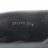 Alexander McQueen Buckled Harness Booties Black Suede & Leather Size 37.5