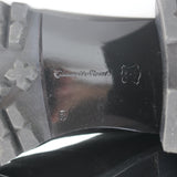 Gianvito Rossi Croft Side-Zip Combat Boots Black Suede Size 39 Lace-Up Booties