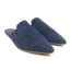 Jenni Kayne Pointed Toe Mules Navy Suede Size 40