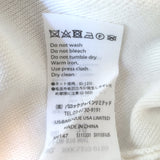 Enfold Ribbed Knit-Sleeve Top Cream Cotton Size 38