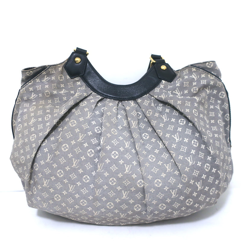 Louis Vuitton Mini Lin Idylle Fantaisie Hobo Blue Monogram Large Shoulder Bag
