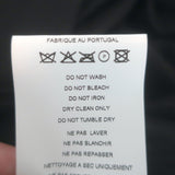 Officine Generale Roxane straight-leg trousers in black wool, authentic, gently pre-owned luxury, size 40