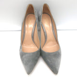 Gianvito Rossi Gianvito 85 Pumps Gray Suede Size 39.5 Pointed Toe Heels