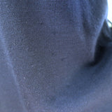 Oscar de la Renta Sequin & Jewel-Embellished Sweater Navy Wool Size Extra Small