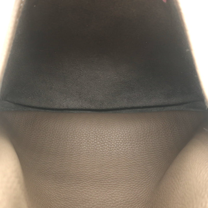 Hermes Evelyne III 29 PM Bag Etoupe Taurillon Clemence Leather Gold Hardware NEW