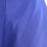 Oscar de la Renta Strapless Dress with Shawl Navy Silk Taffeta Size 10