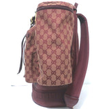 Gucci Alpina Trekking Backpack Burgundy GG Monogram Canvas