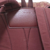 Gucci Alpina Trekking Backpack Burgundy GG Monogram Canvas