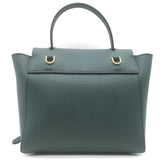 Celine Nano Belt Bag Forest Green Grained Calfskin Leather Crossbody NEW