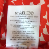 Stella McCartney Dress Gabel Heart Print Silk Size 44 Long Sleeve Shift