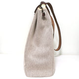 Hermes Herbag 40 GM 2-in-1 Tote Toile & Brown Leather Extra Large Shoulder Bag