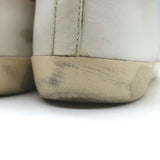 Golden Goose Superstar Low Top Sneakers White Leather & Pink Patent Size 38