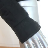 Vintage Chanel Identification 00T Quilted Nylon Zip-Up Jacket Black Size 40