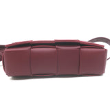 Bottega Veneta Cassette Belt Bag Bordeaux Maxi Intrecciato Leather