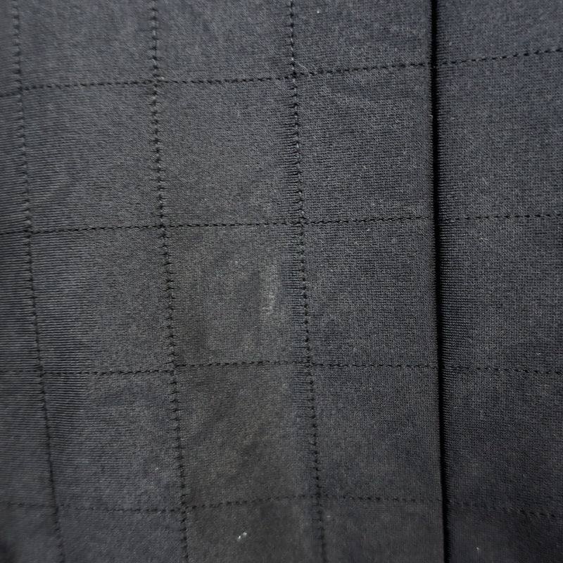 Vintage Chanel Identification 00T Quilted Nylon Zip-Up Jacket Black Size 40
