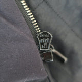 Vintage Chanel Identification 00T Quilted Nylon Zip-Up Jacket Black Size 40