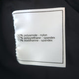 Vintage Chanel Identification 00T Quilted Nylon Zip-Up Jacket Black Size 40