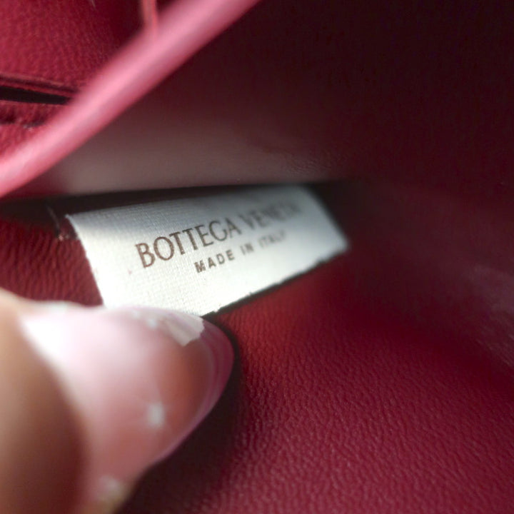 Bottega Veneta Cassette Belt Bag Bordeaux Maxi Intrecciato Leather