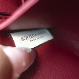 Bottega Veneta Cassette Belt Bag Bordeaux Maxi Intrecciato Leather