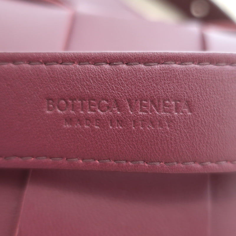 Bottega Veneta Cassette Belt Bag Bordeaux Maxi Intrecciato Leather